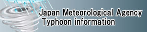 Japan Meteorological Agency typhoon information